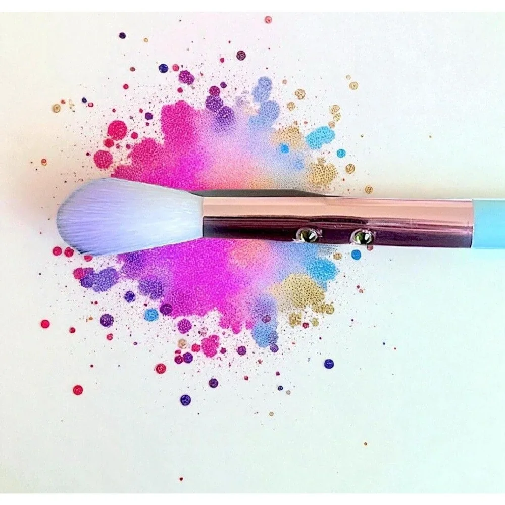 Slmissglam Stay Sparkly 5 Pcs Ombre Brush Set New MSRP $72